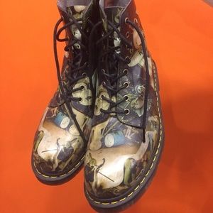 Dr. Martens Hieronymous Bosch Garden Art Boots